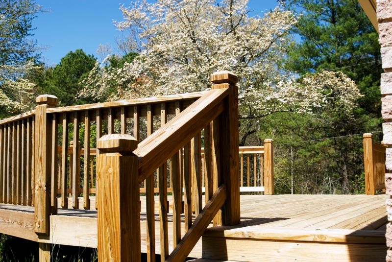 Cedar Deck Installation in Stamford, CT